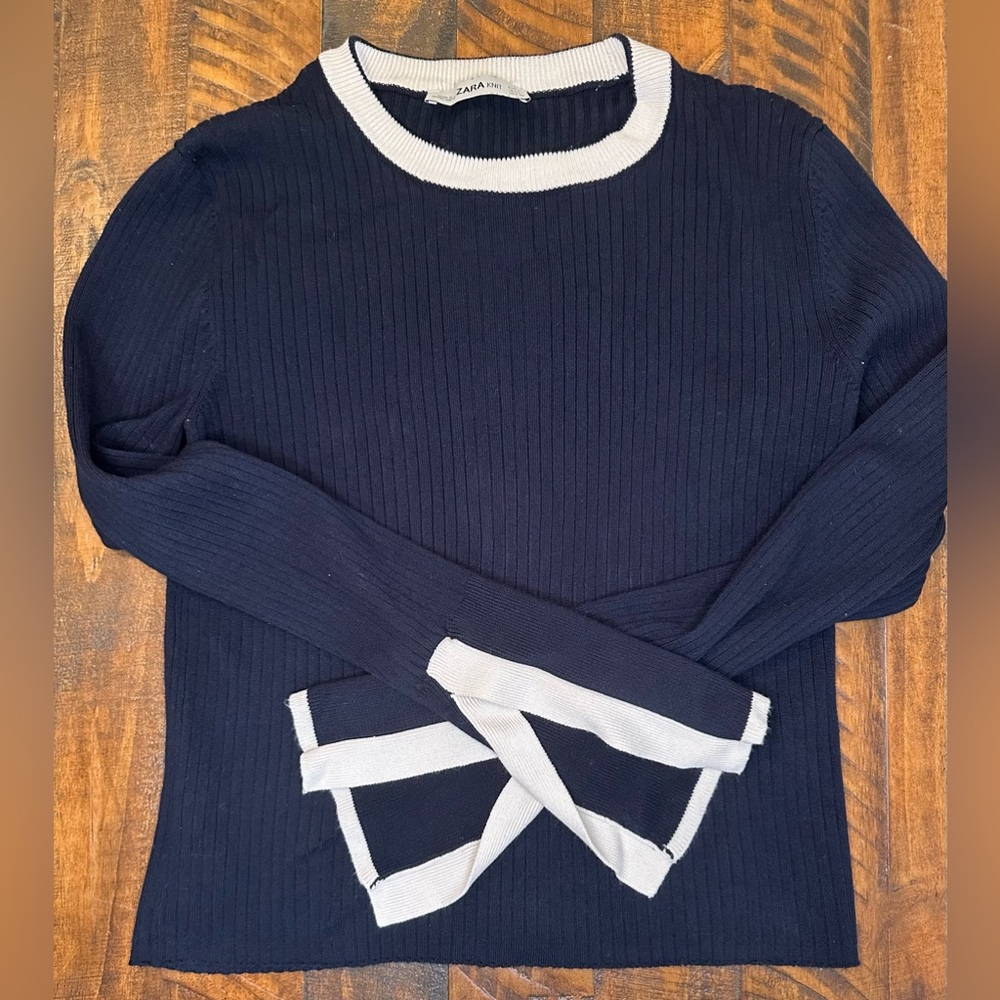 Zara knit top